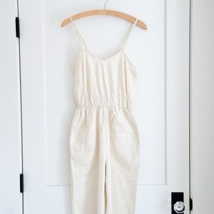 OZMA raw silk jumpsuit